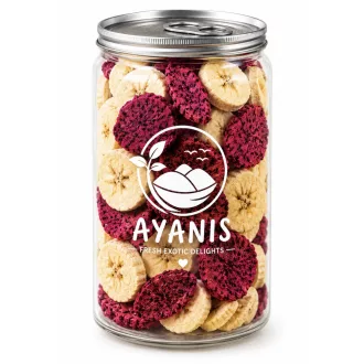   DOZA FRUCTE LIOFILIZATE DE MANGO SI FRUCTUL DRAGONULUI ROSU 50G 