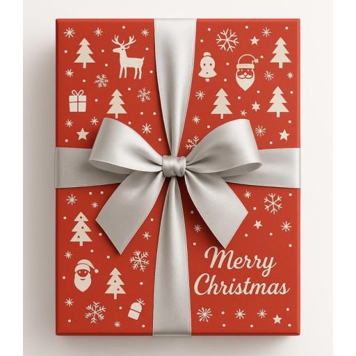 CUTIE PERSONALIZATA  CADOU SARBATORI DE IARNA  APROX 1.5KG