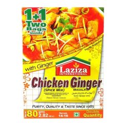   CONDIMENT CU GHIMBIR PENTRU PUI/ CHICKEN GINGER MASALA LAZIZA 80G