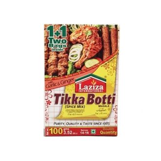 CONDIMENT FRIGARUI/TIKKA BOTI MASALA LAZIZA 100G
