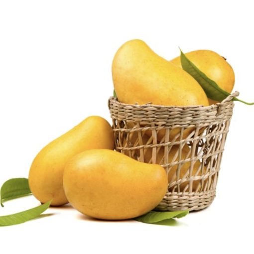 WHITE CHAUNSA MANGO (NAWAB PURI ) IMPORT PAKISTAN CUTII 4,5KG BRUT/4KG NET 