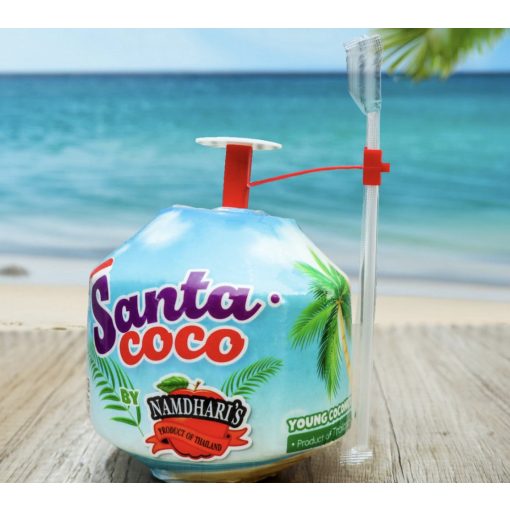 NUCA DE COCOS DE BAUT CU DISPOZITIV DE DESCHIDERE IMPORT THAILANDA cutie 5 bucăți 